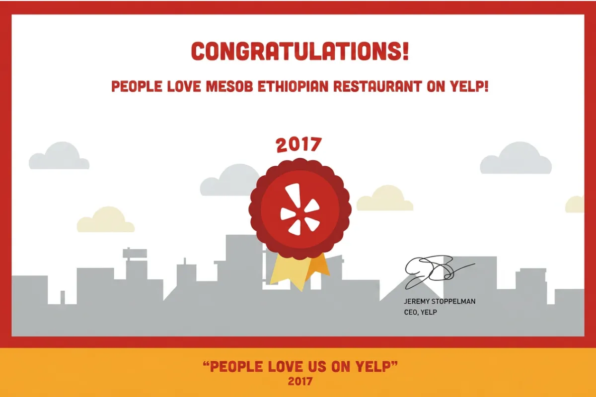 Yelp recognition, 2017